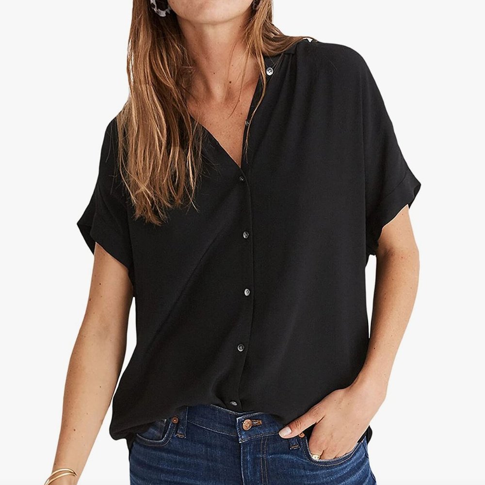 COPY - MADEWELL Central Drapey Shirt (M)